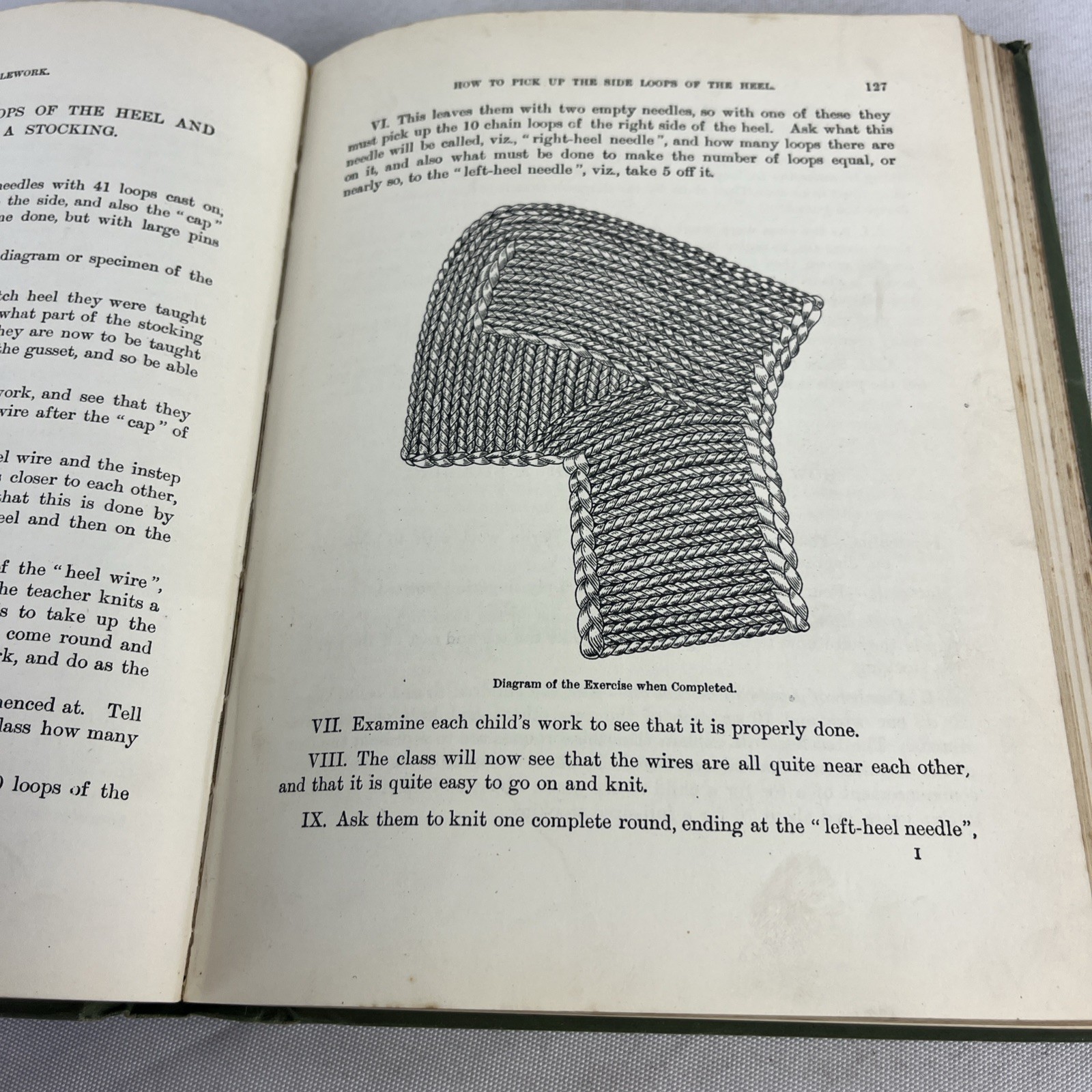 Manual of Needlework & Cutting Out – Agnes Walker – HC – Seventh Edition – 1911