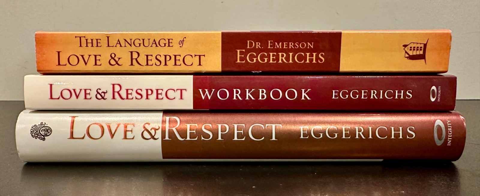 Dr. Emerson Eggerichs – The Language of Love & Respect Book Lot