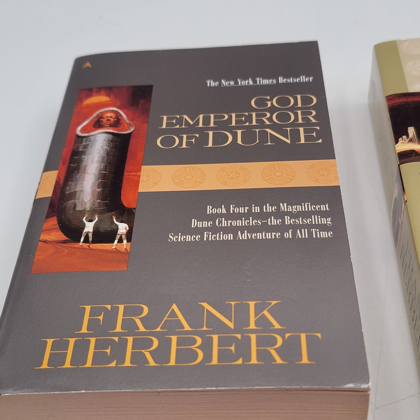 Frank Herbert Dune Series Books 3-6 Paperback Ace Science Fiction Set Good