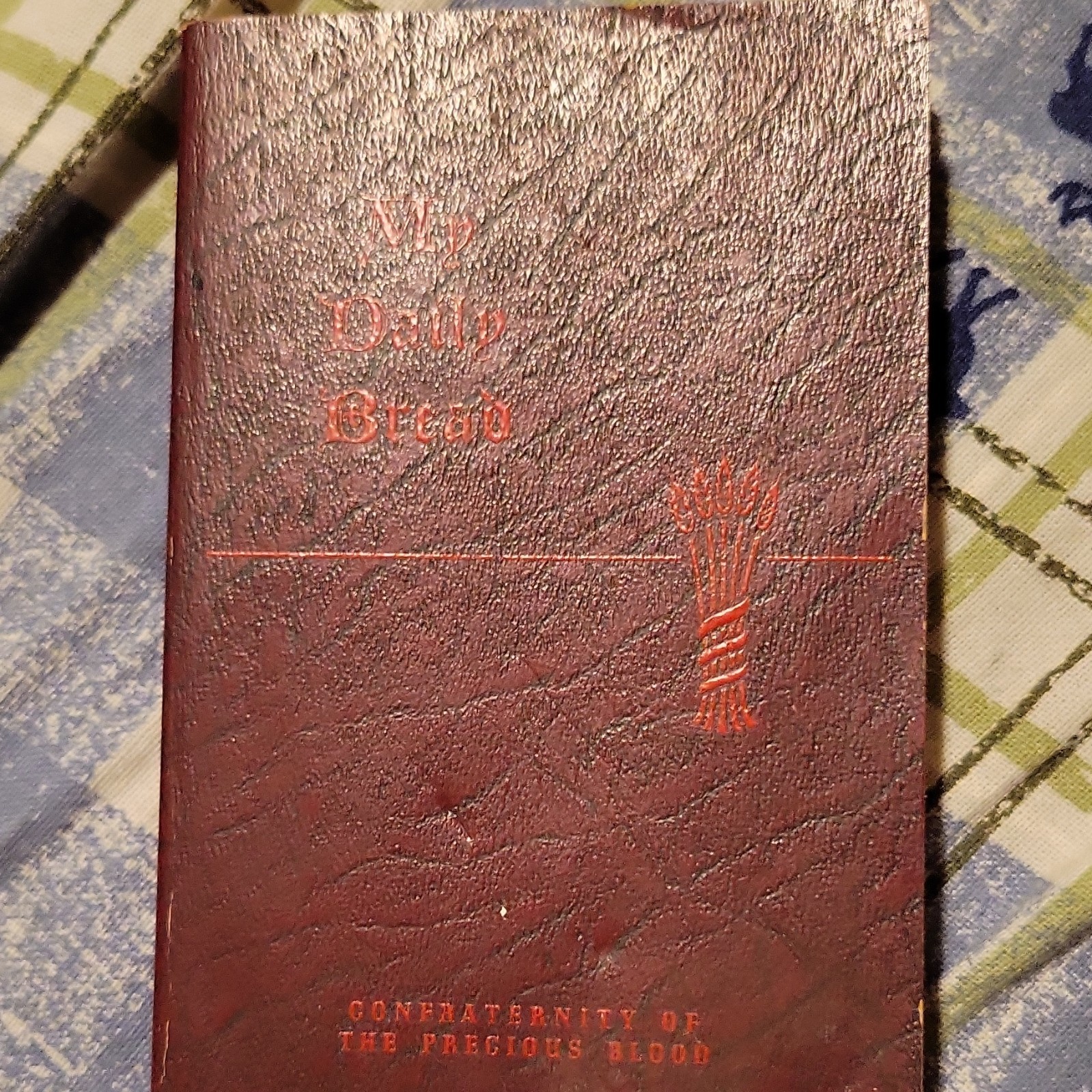 Anthony J. Paone S.J. My Daily Bread Hardcover 1954 Confraternity PB