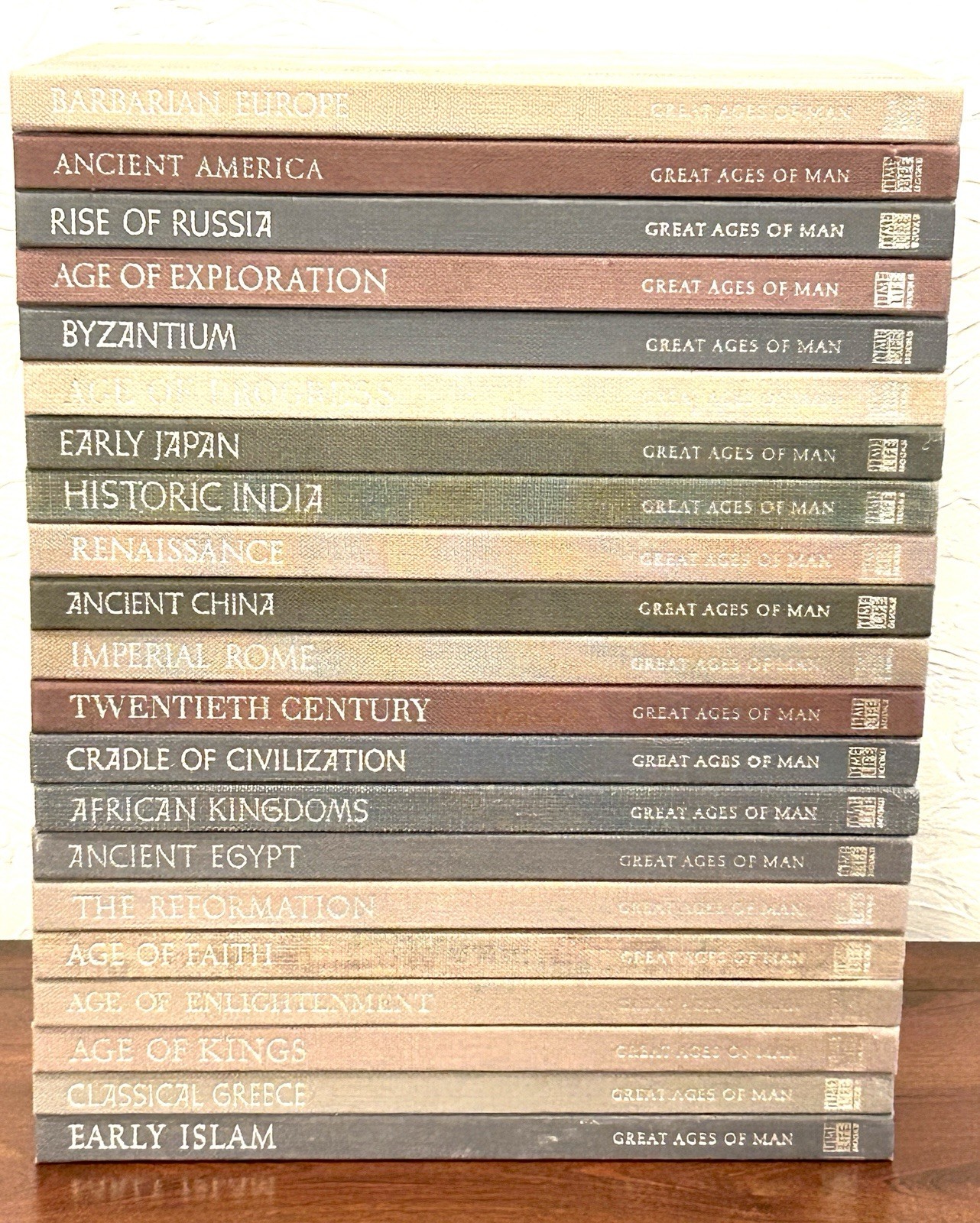 Great Ages of Man – Time Life Books – Complete 21 HC