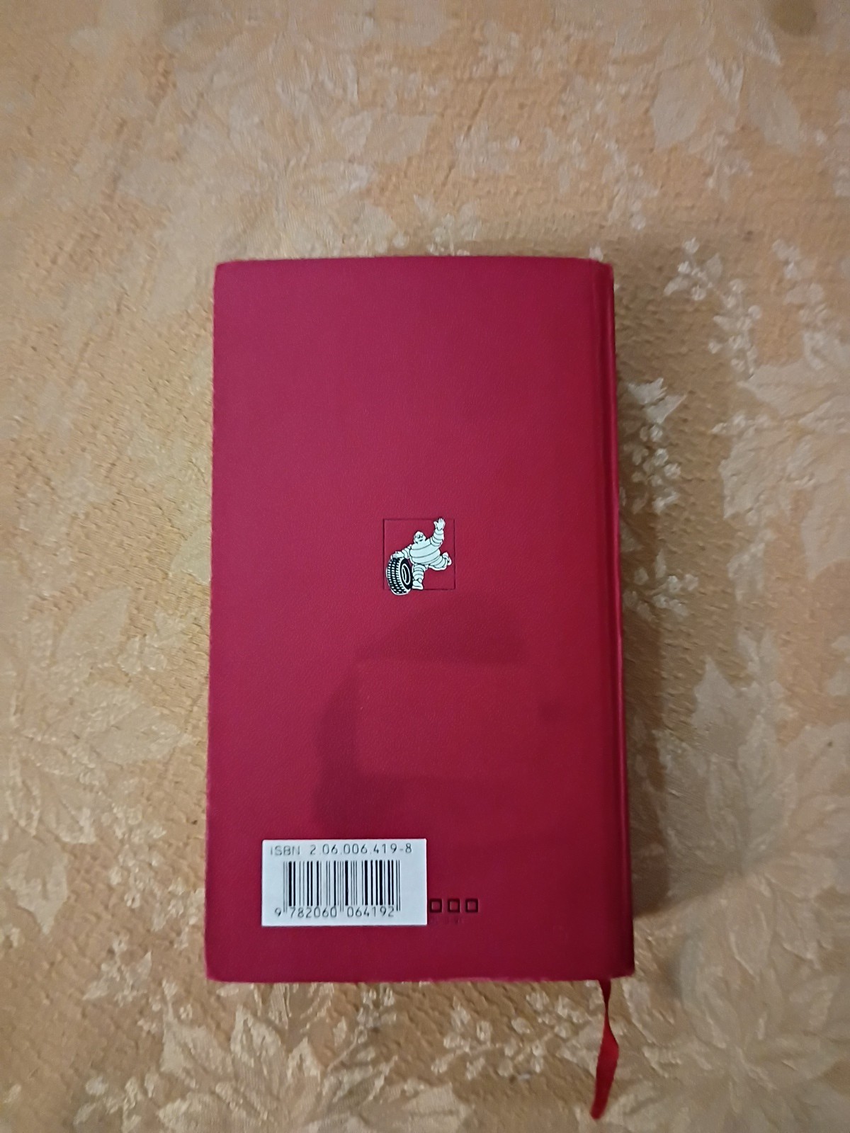 1991 Michelin Guide France Red Hardcover Hotel Restaurant Travel Guide ~ French