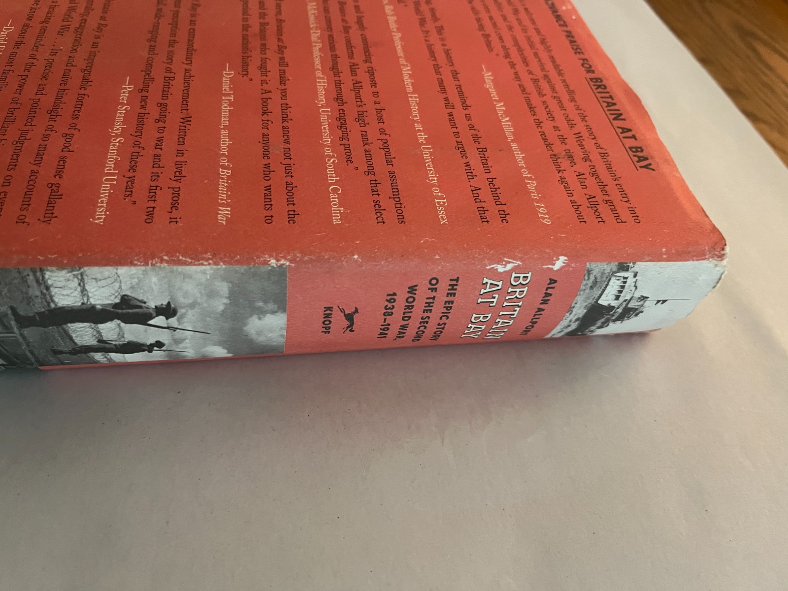 Britain at Bay Alan Allport WWII Britain 1938–1941 1st American Edition HC 2020