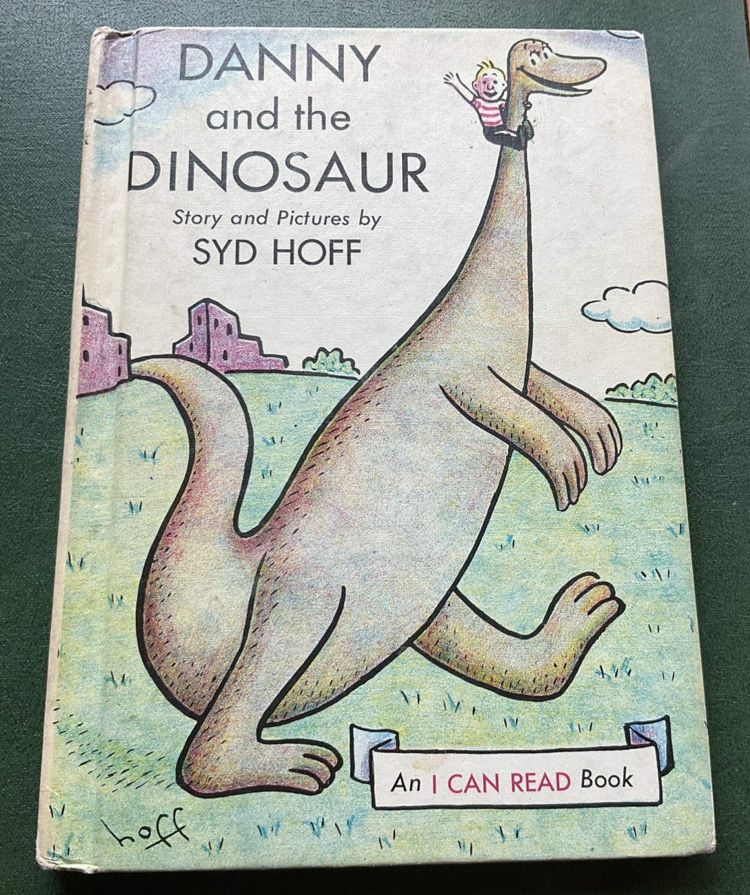 Danny and the Dinosaur Syd Hoff 1958 Harper & Row Weekly Reader’s Hardcover