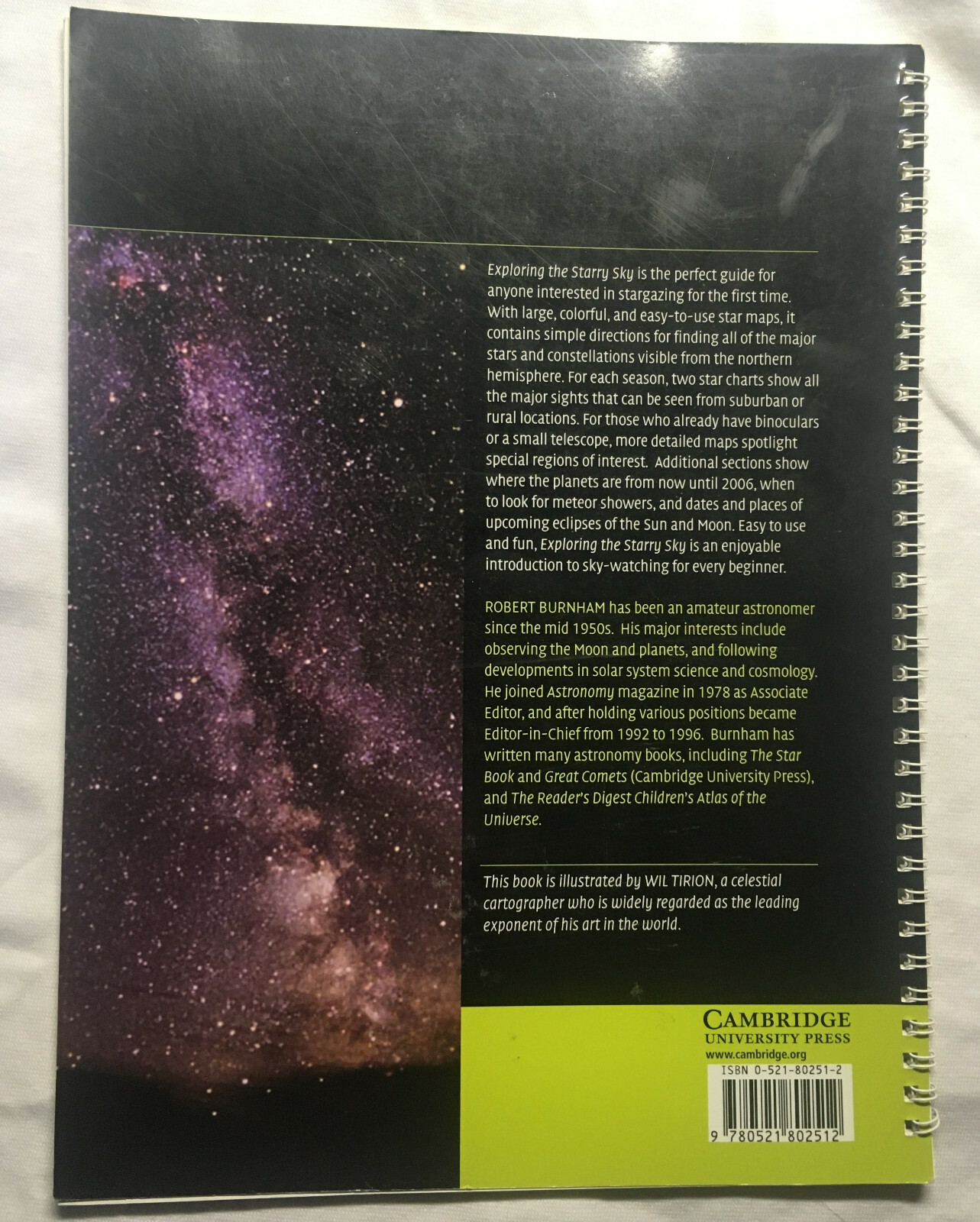 Exploring the Starry Sky by Burnham & Tirion (Cambridge University Press, 2003)