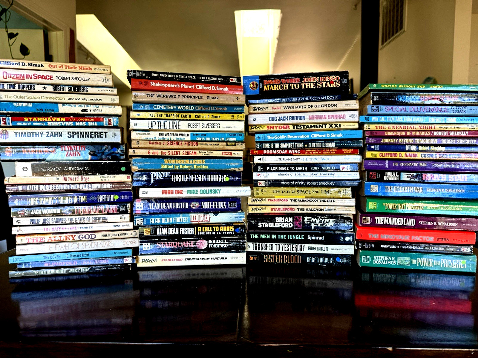 Vintage Sci Fi Paperback Books Lot of 73 Science Fiction Fantasy