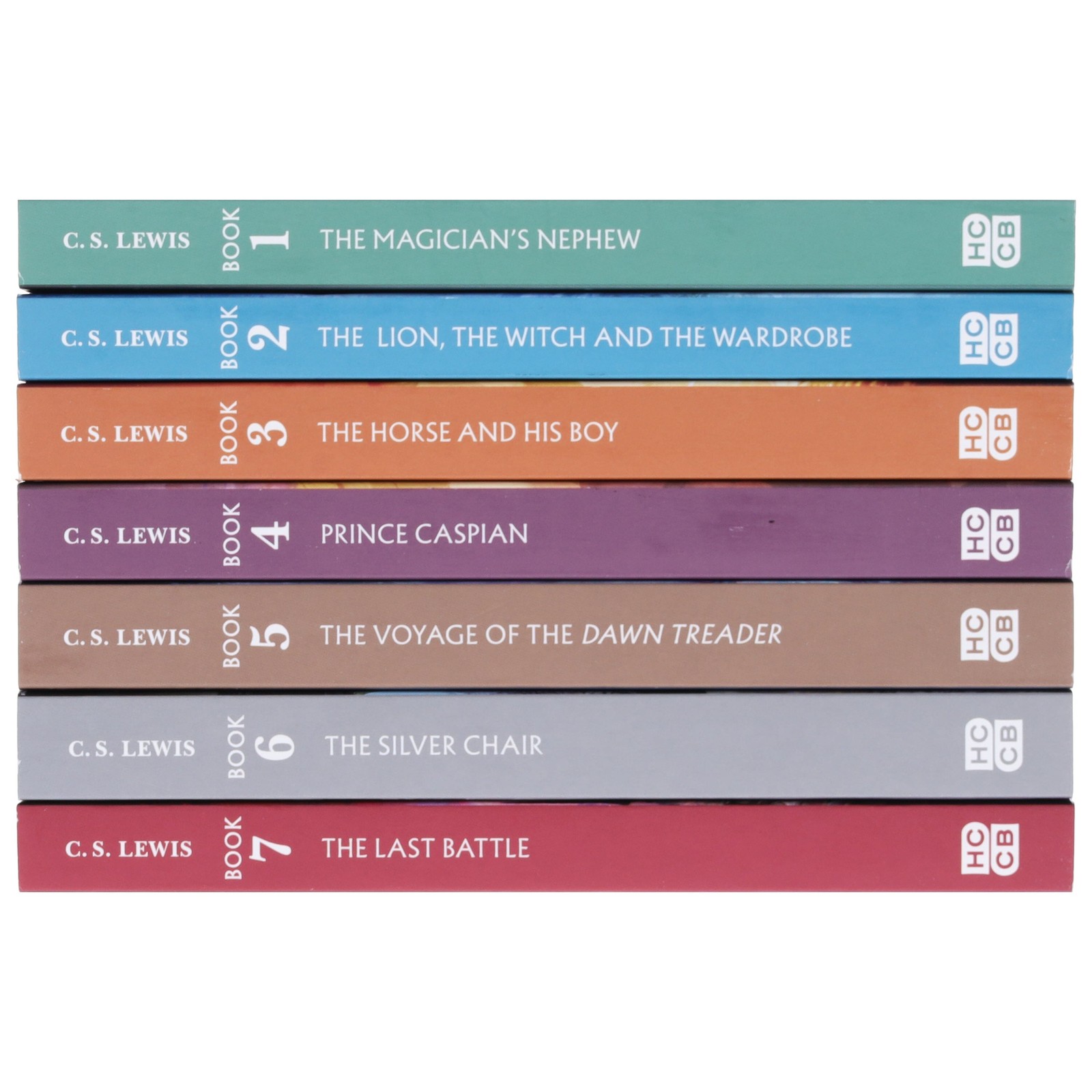 The Chronicles of Narnia 7 Books By C.S. Lewis – Ages 7-9 – Paperback