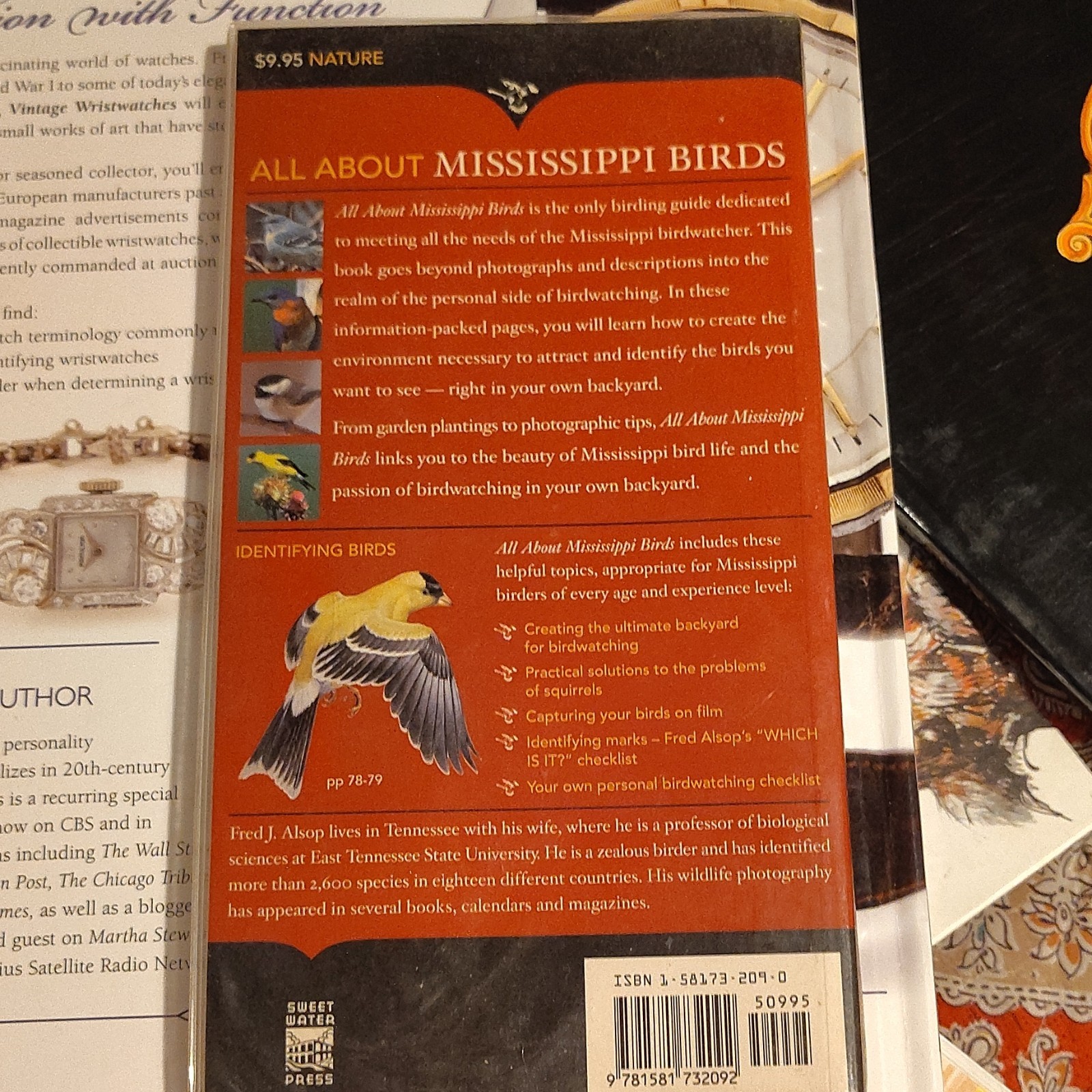 All About Mississippi Birds Fred J. Alsop III 2003 Trade Paperback Illustrated