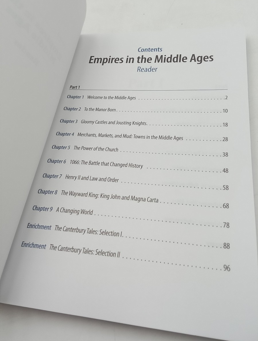 Amplify Core Knowledge Language Arts Unit 2: Empire in the Middle Ages
