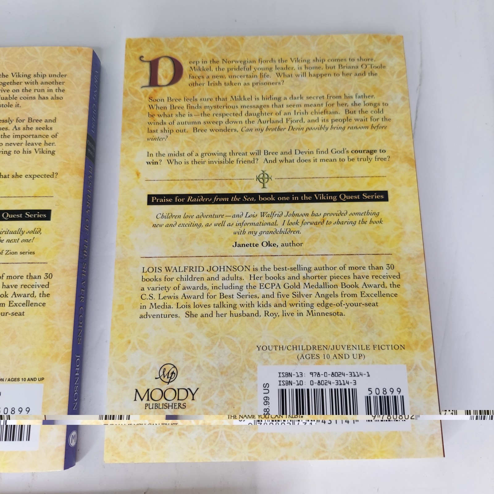 VIKING QUEST Series Lois Walfrid Johnson Complete Set Books 1 2 3 4 5 Ex Library