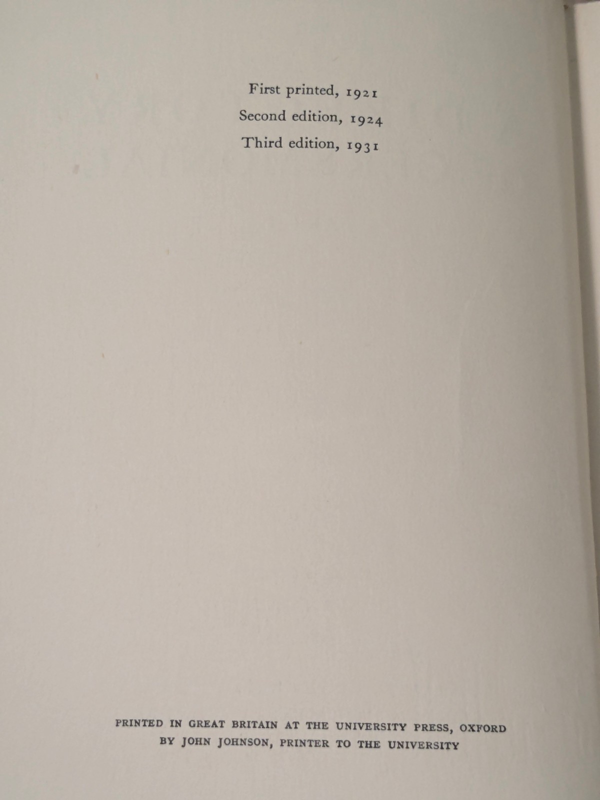A DIRECTORY OF CEREMONIAL, Parts I – II, OXFORD UNIVERSITY PRESS London 1931