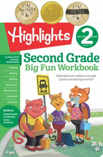 Second Grade Big Fun Workbook (Paperback) Highlights Big Fun Activity Workbooks
