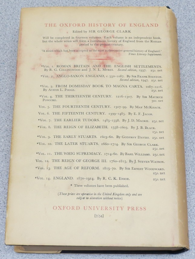 The Struggle for Mastery in Europe 1848-1918 by Taylor – Oxford Press hardcover