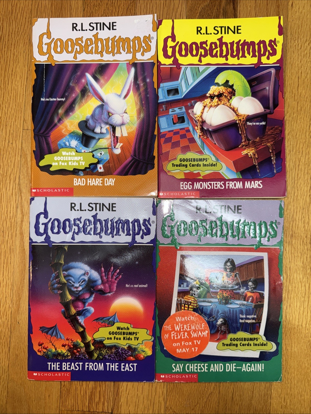 Lot Of 60 Goosebumps Children’s Books R L Stine Horror Thriller Scholastic 1-60