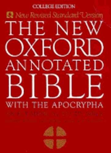 New Oxford Annotated Bible by Bruce M Metzger: Used