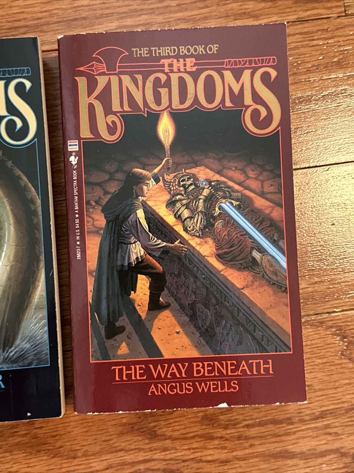 Angus Wells THE KINGDOMS Wrath of Ashar, Usurper, Way Beneath 1ST Edition Books