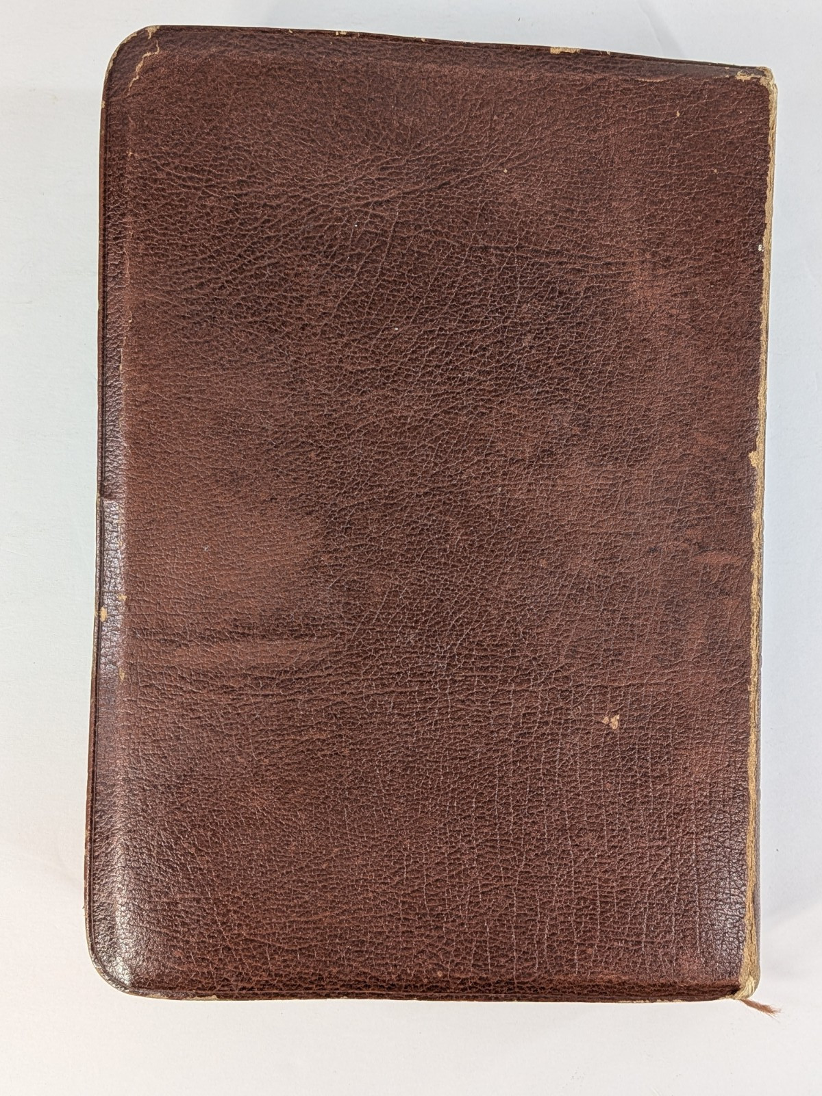 BISON GRAIN!✝️Vntg Ryrie Study Bible NASB 1978 Red Letter Moody Press Tab Index