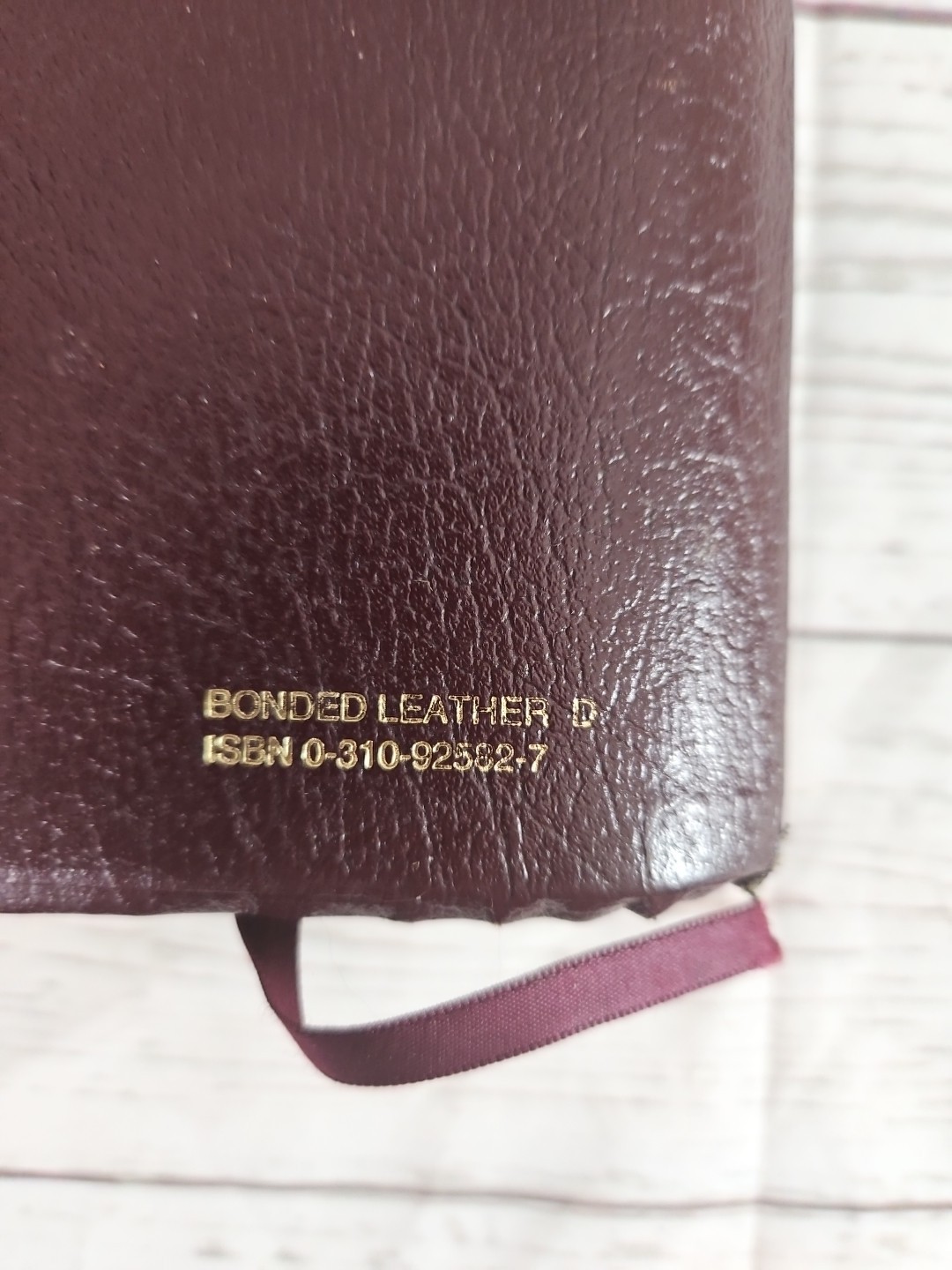 The NIV Study Bible 10th Anniversary Edition Bonded Leather Burgundy 2000