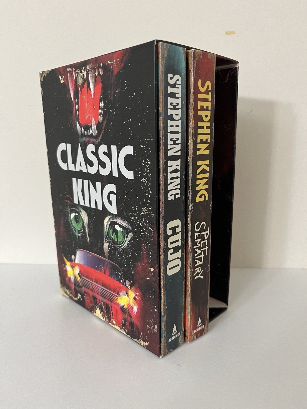 Stephen King Classic King Boxed Set Cujo, Pet Sematary. NO CHRISTINE. Brand New
