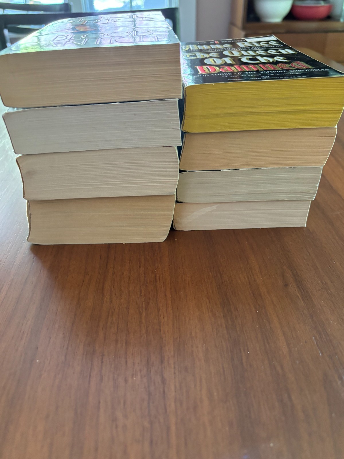 ANNE RICE PAPERBACK LOT OF 8 BOOKS VINTAGE HORROR VAMPIRE LESTAT MUMMY