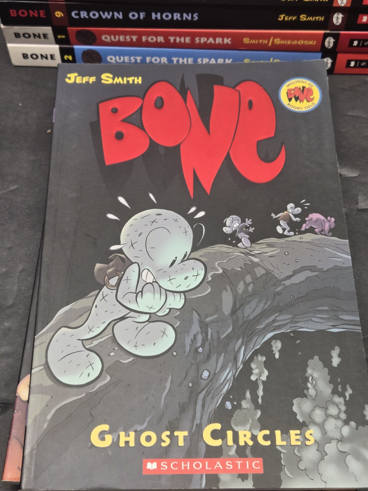 Bone Comic Book Lot 1-9 Complete Set + Quest Spark 1&2 Jeff Smith graphicFor