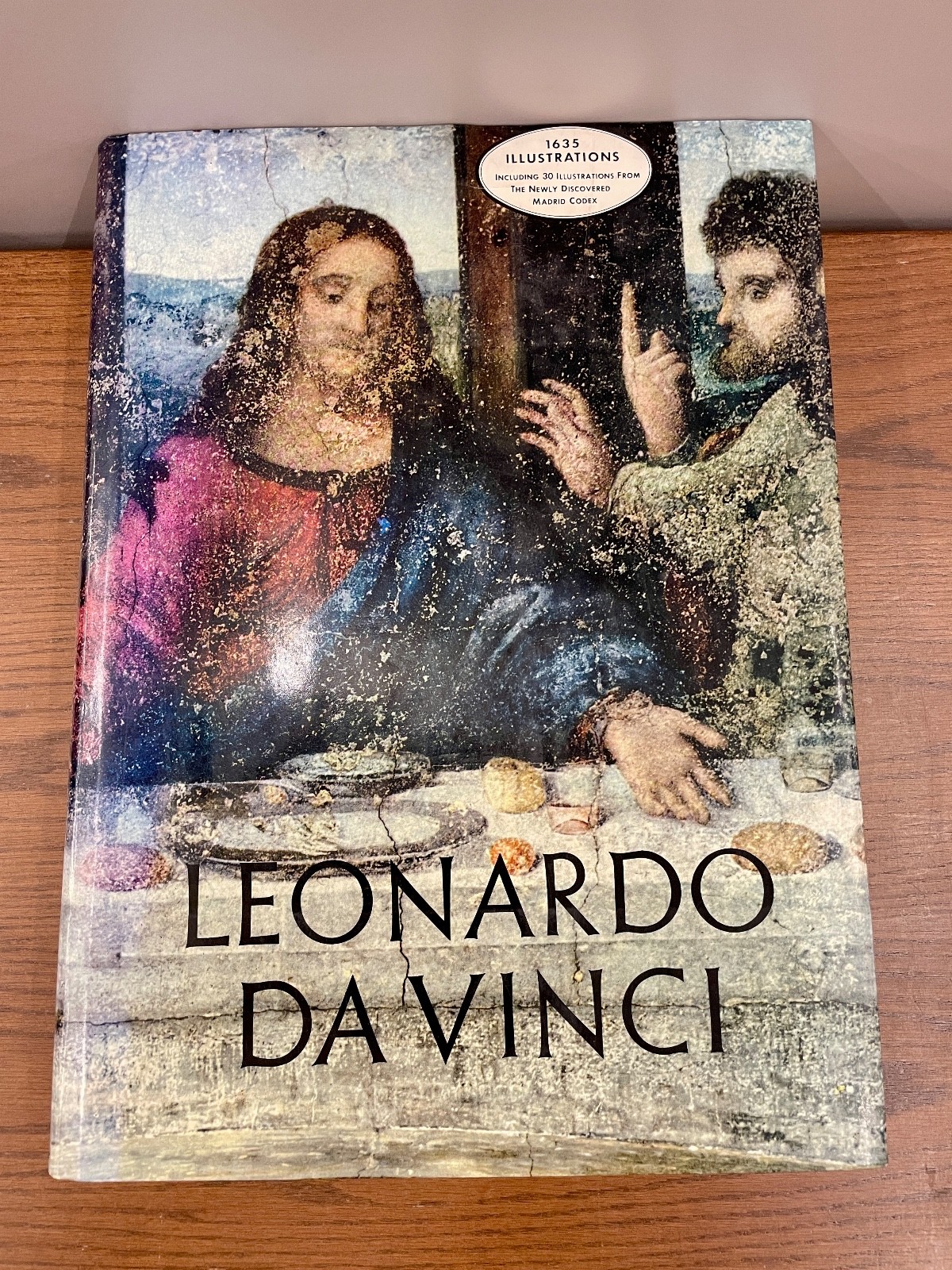 Leonardo Da Vinci An Artabras Book Japan Dainippon Reynal HC DJ X
