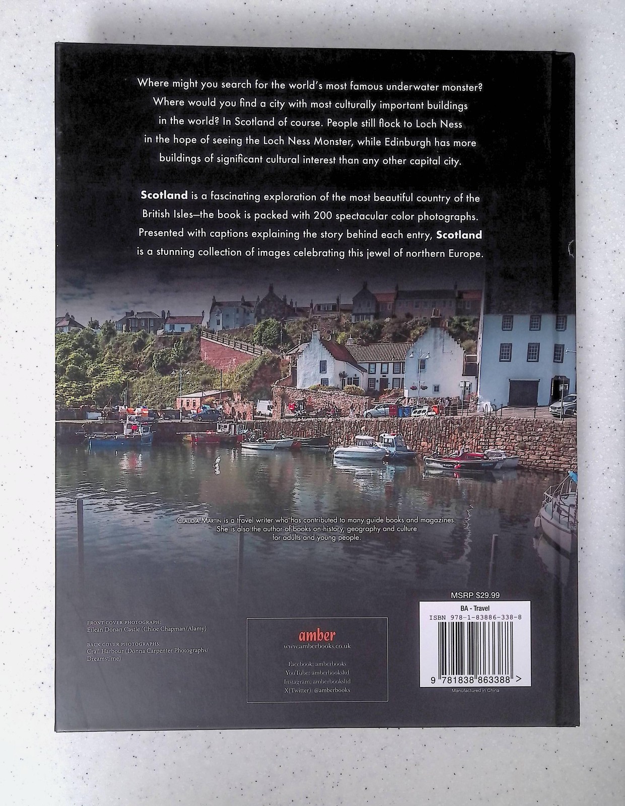 Scotland: The Land of Misty Isles by Claudia Martin Travel Photo, HC Illustrated