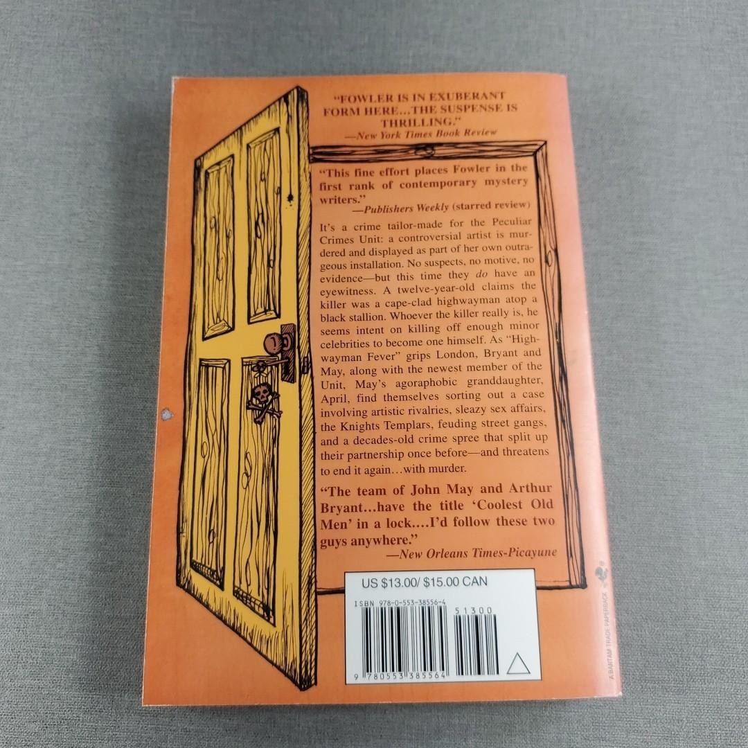 Christopher Fowler Peculiar Crimes Unit Mystery 3 Book Lot Staircase Corridor