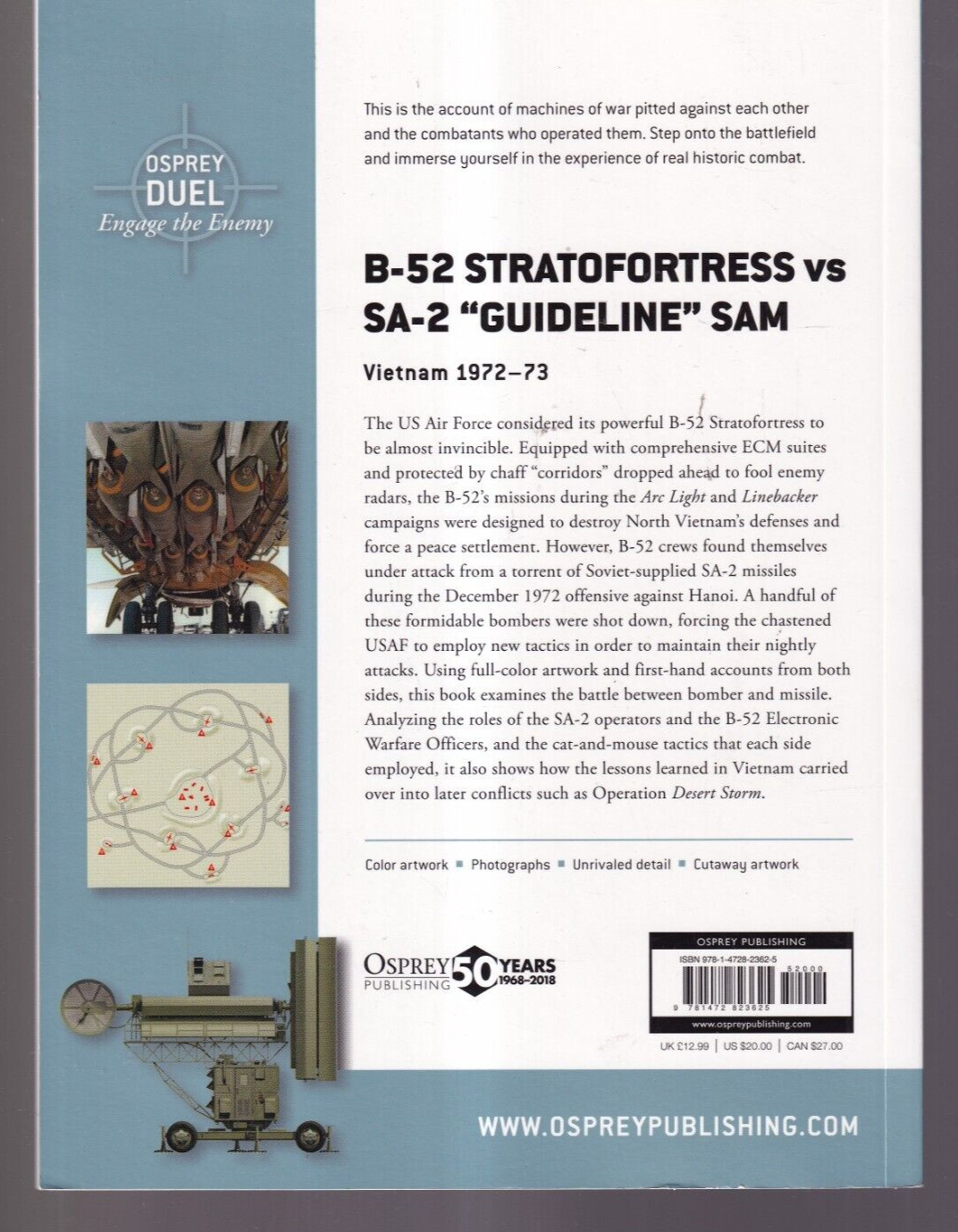 B-52 STRATOFORTRESS SA-2 GUIDELINE SAM: VIETNAM 1972-73 (2018 TPB){U4}