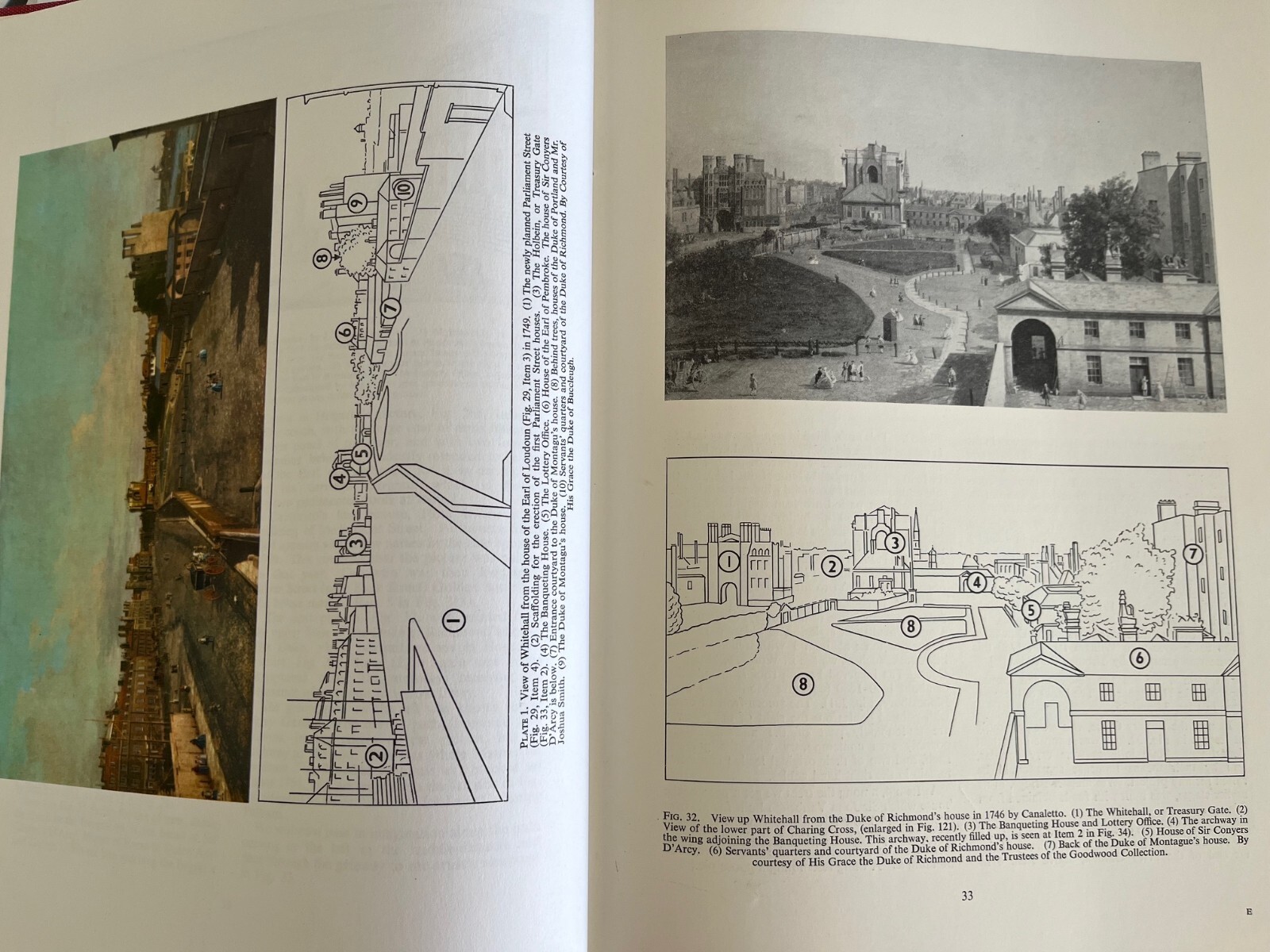 MID-GEORGIAN LONDON topographical and social survey LONDON 1750 ~ Hugh Phillips