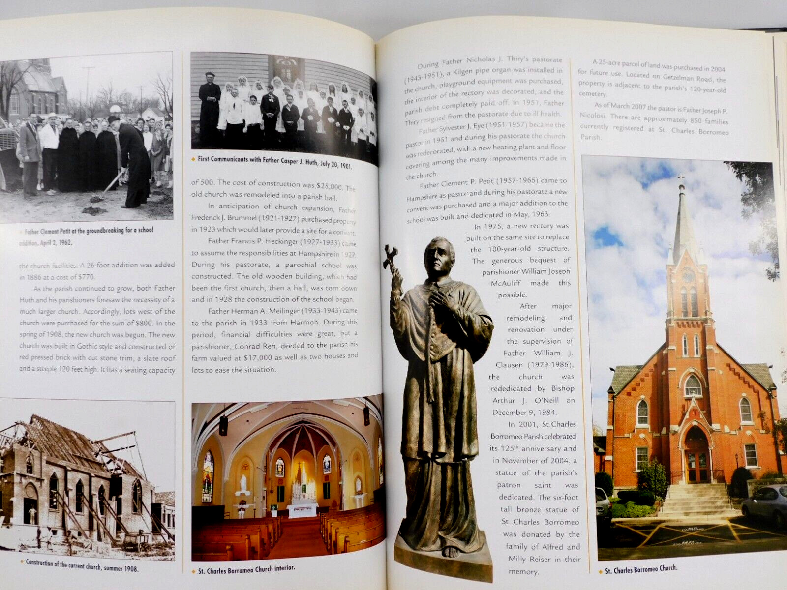 Rockford IL Catholic Diocese Centennial History 1908 – 2008 HC 376 Pages OOP
