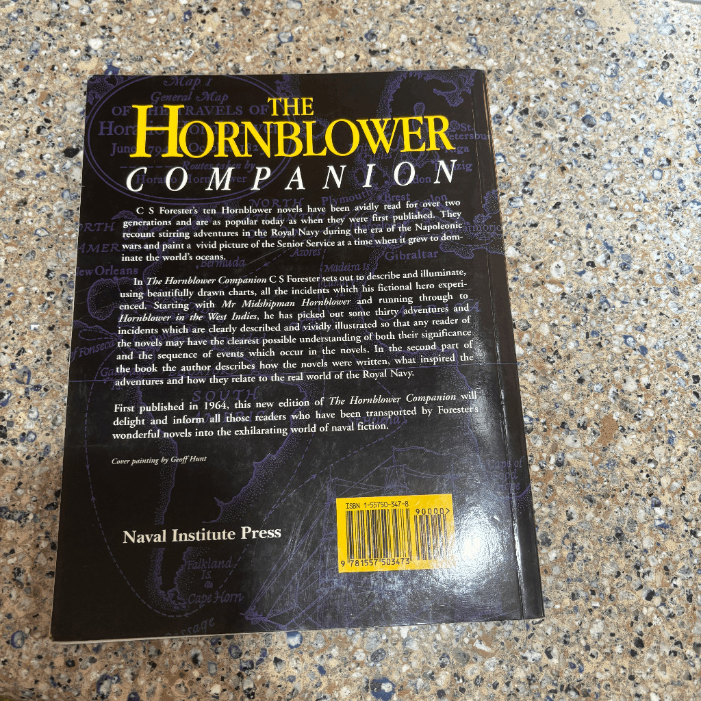 The Hornblower Companion CS Forester 1964 Naval Institute Press