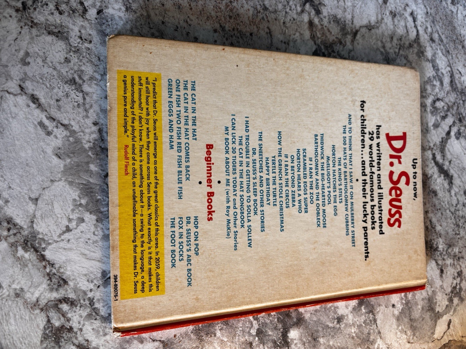 Dr. Seuss’s Happy Birthday To You 1959 Hardcover No Dust jacket Vintage Book Kid