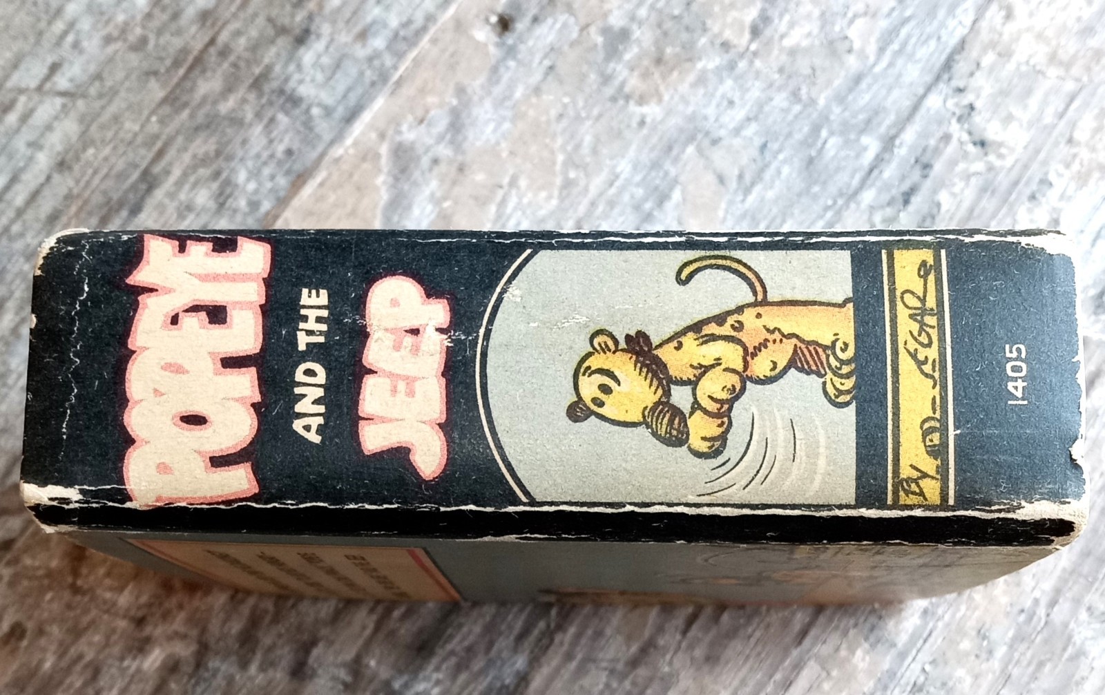 Popeye And The Jeep ~1937 Vintage Small HC~ E. C. Segar 30s Whitman Comic Illust
