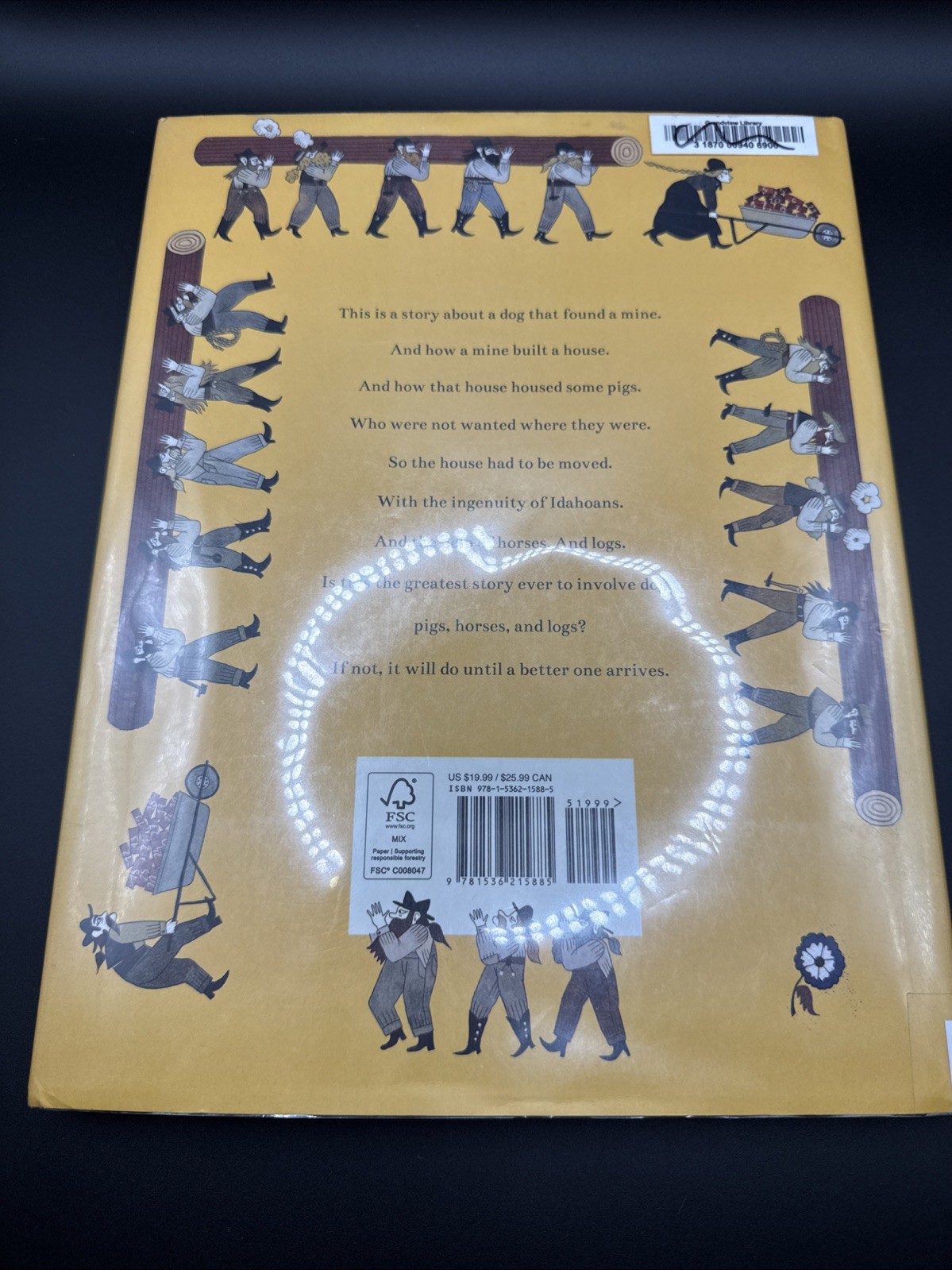 Moving the Millers’ Minnie Moore Mine Mansion: a True Story by Dave Eggers…