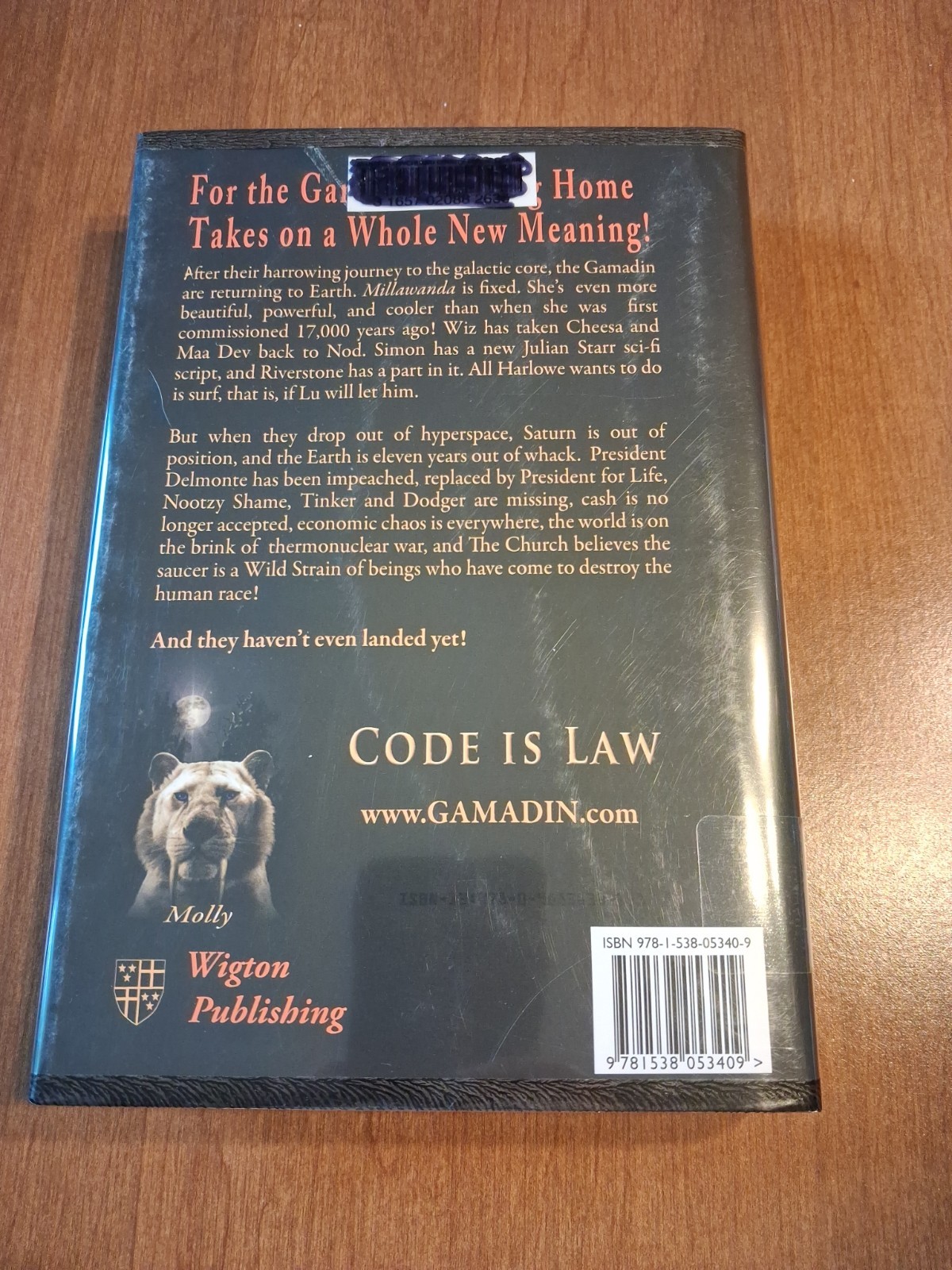Book VI, Gamadin : The Wild Strain: by Tom Kirkbride ~ First Edition Signed