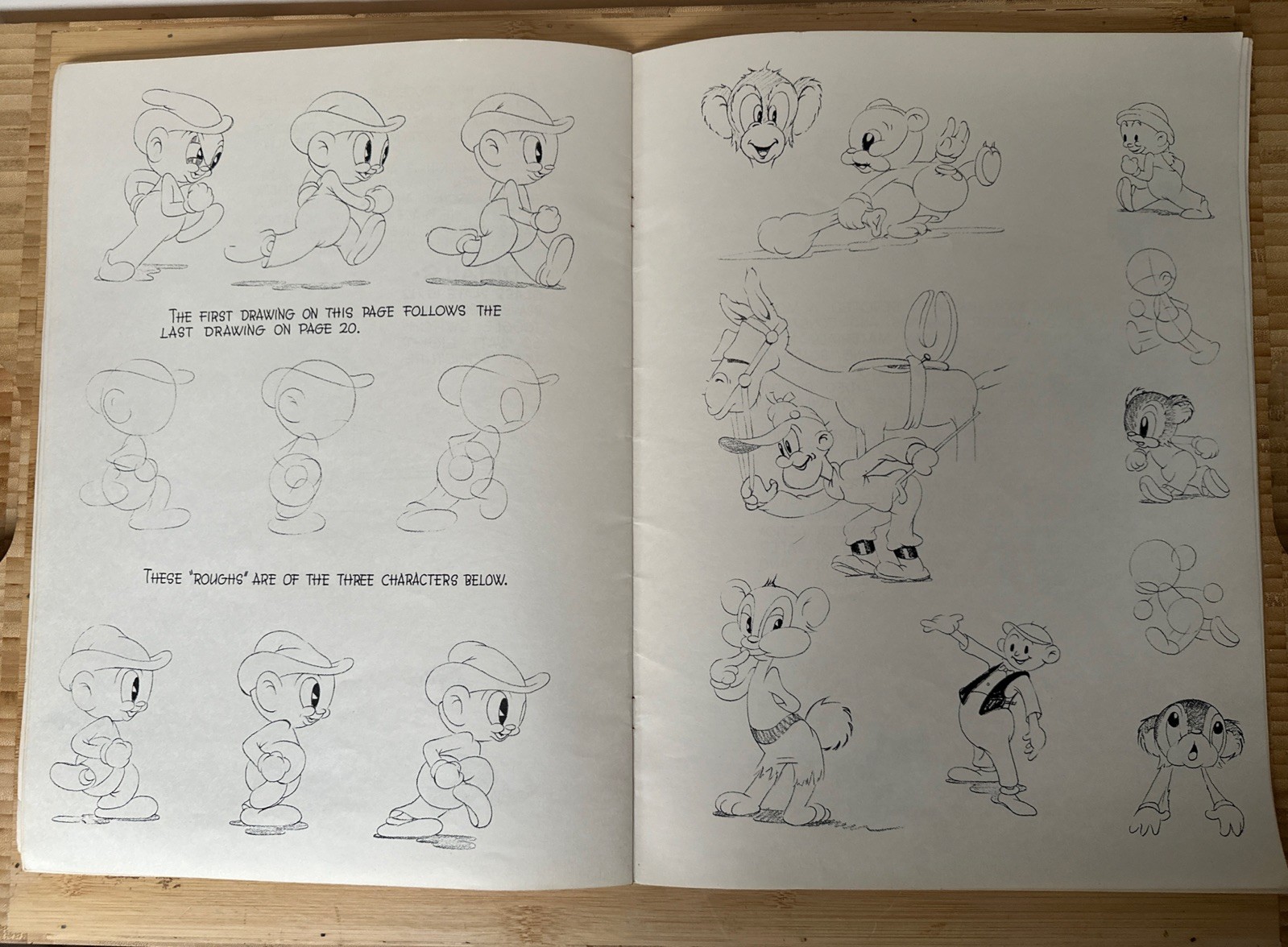 MCM Animated Cartoons For The Beginner By Walter T. Foster Art Book VINTAGE COOL