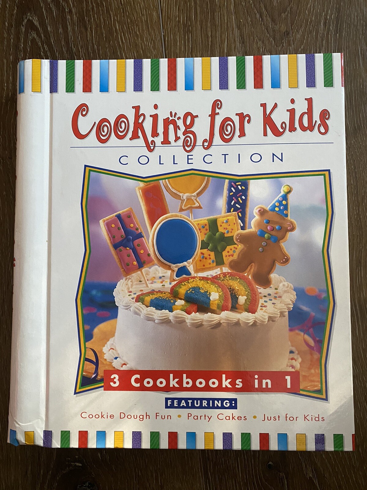 Vintage 2000 Cooking For Kids Collection Recipes 3 Cookbooks In 1 Cook Book