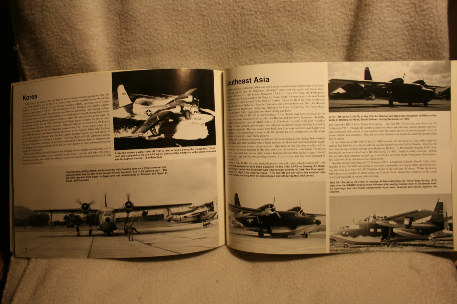 HU-16 Albatross in Action Squadron Signal Book # 1161 Very Good Condition