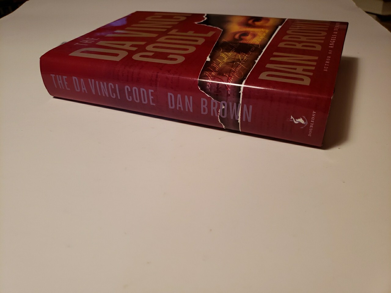 The Da Vinci Code 1st EDITION book w/ Skitoma & Lyon Print Error-Dan Brown 2003