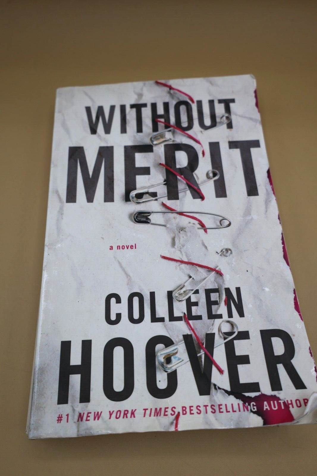 Without Merit : A Novel by Colleen Hoover (2017, Trade Paperback)