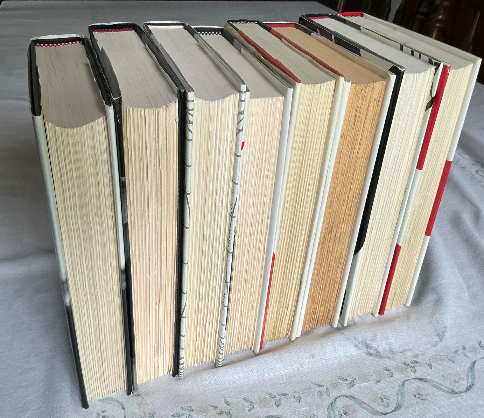 20% Price Drop! Lot of 8 Collection Michael Crichton HC/DJ Hardcover 1st Edition