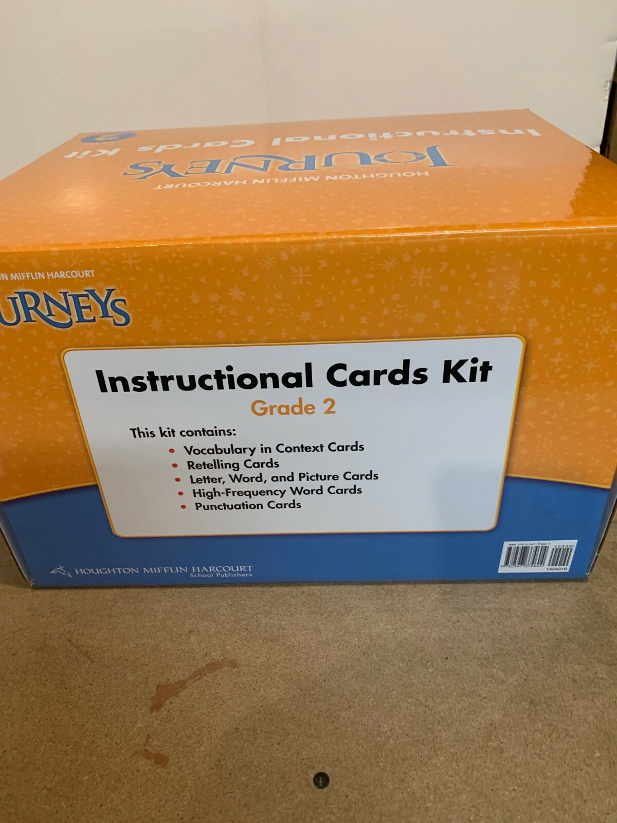 Journeys Ser.: Houghton Mifflin Harcourt Journeys : Instructional Card Kit…