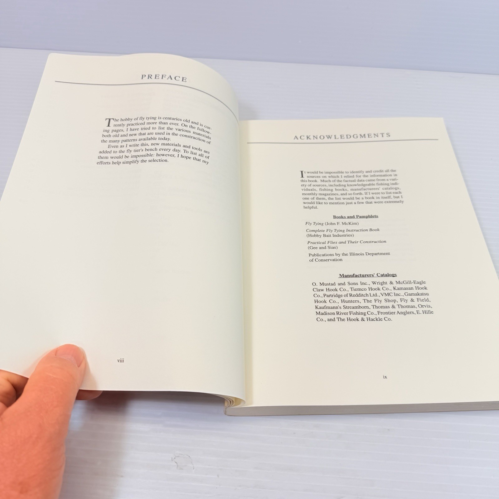 Fly Tier’s Handbook by Gregory Kugach and Gene Kugach 2001 PB FIRST EDITION