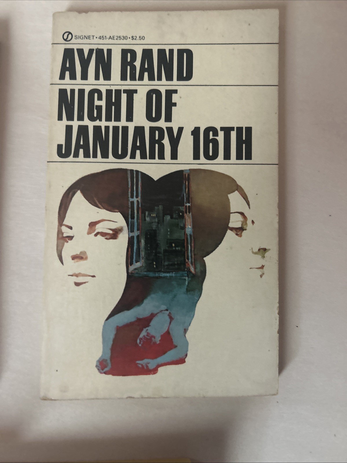 Lot of 5 Ayn Rand vintage Signet paperbacks : The Fountainhead