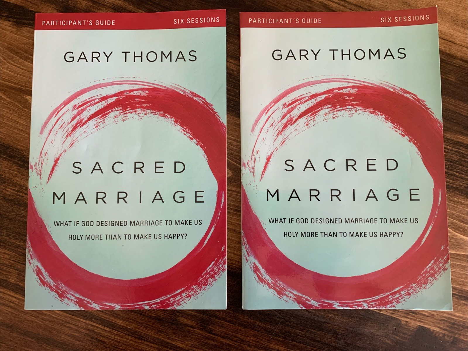 *Lot of 2* Sacred Marriage Participants Guide By Thomas Gary NO WRITING INSIDE