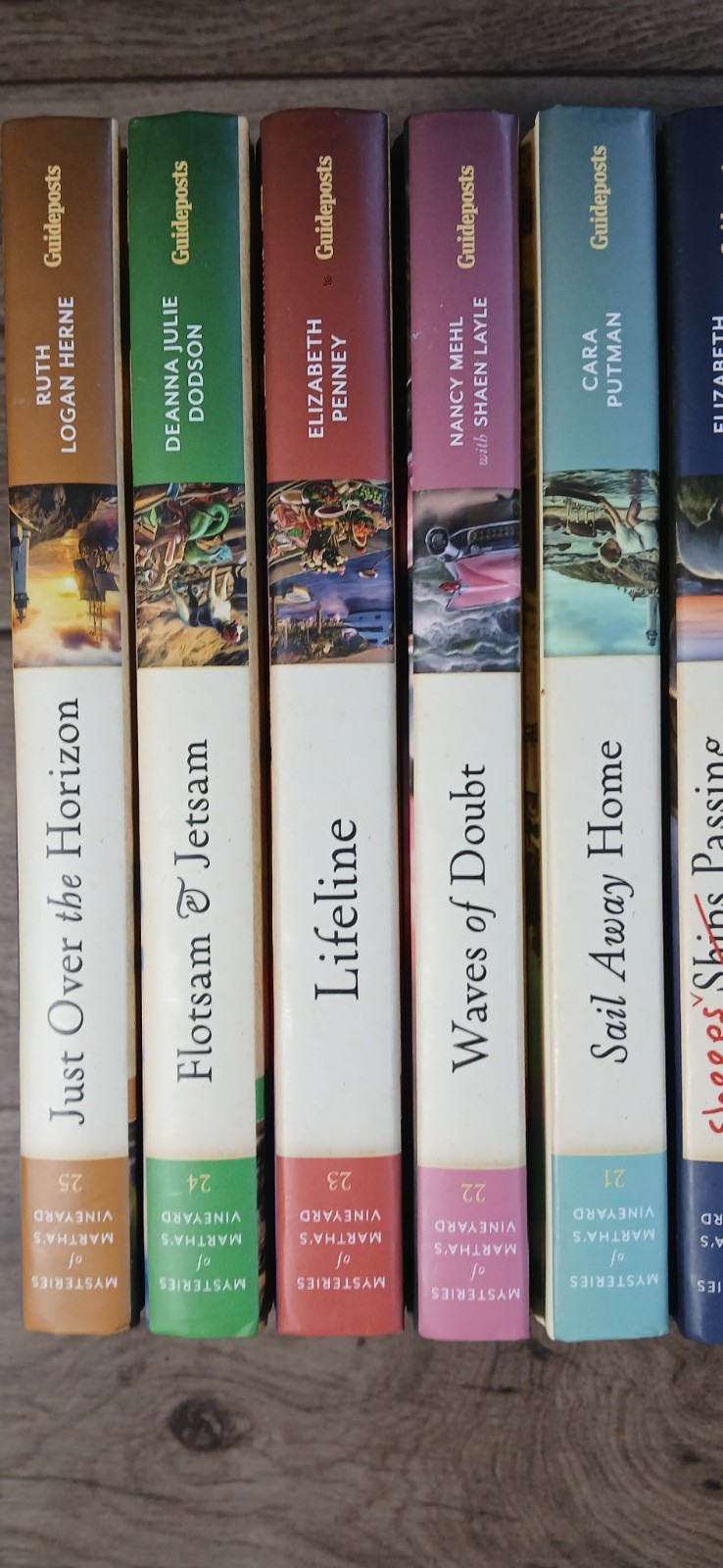 Guideposts Mysteries of Martha’s Vineyard COMPLETE SET 1-25 Hardcover Like – New