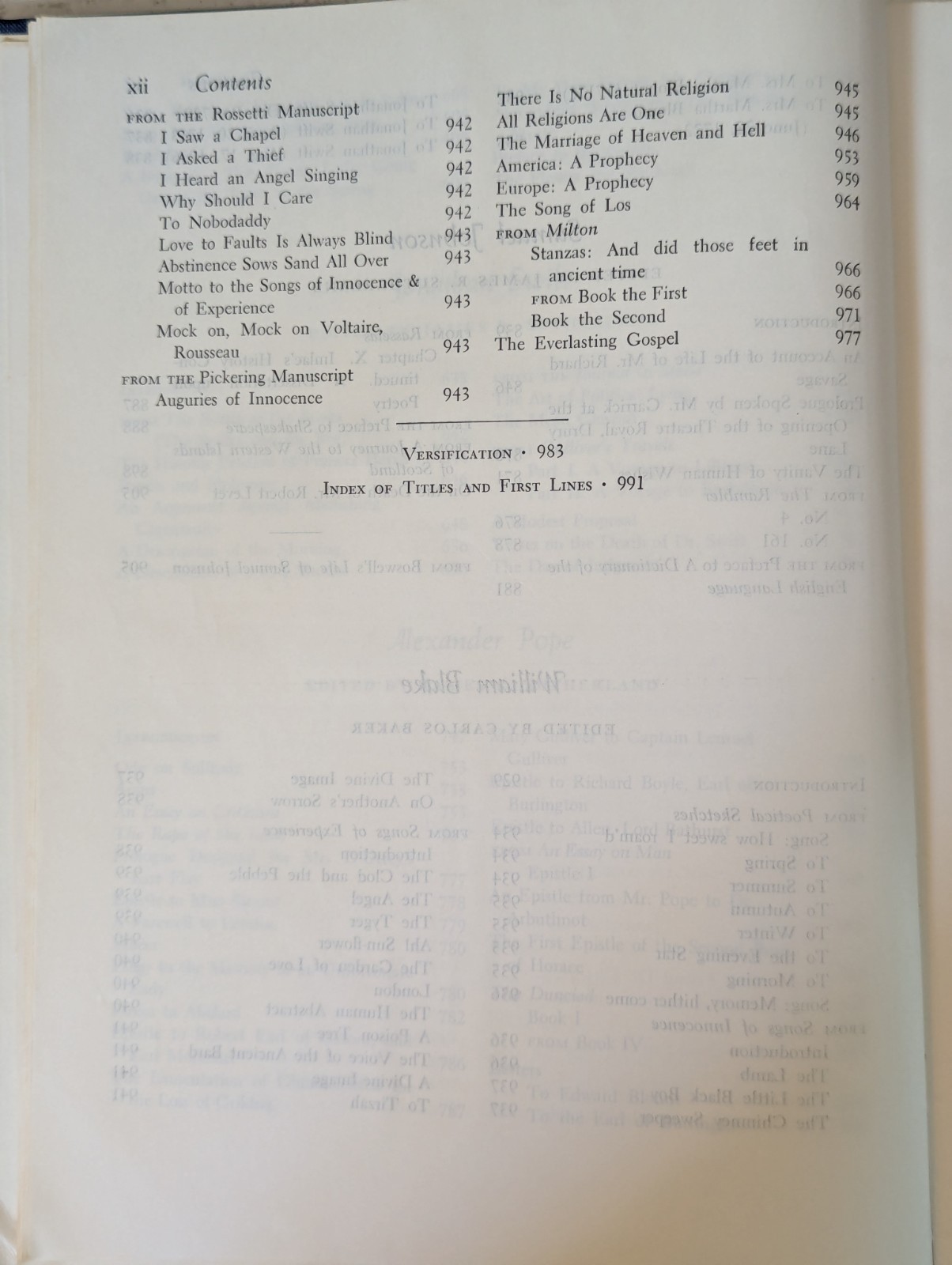 Masters of British Literature, Two Volumes, 1958 HC, Shakespeare Milton Keats…