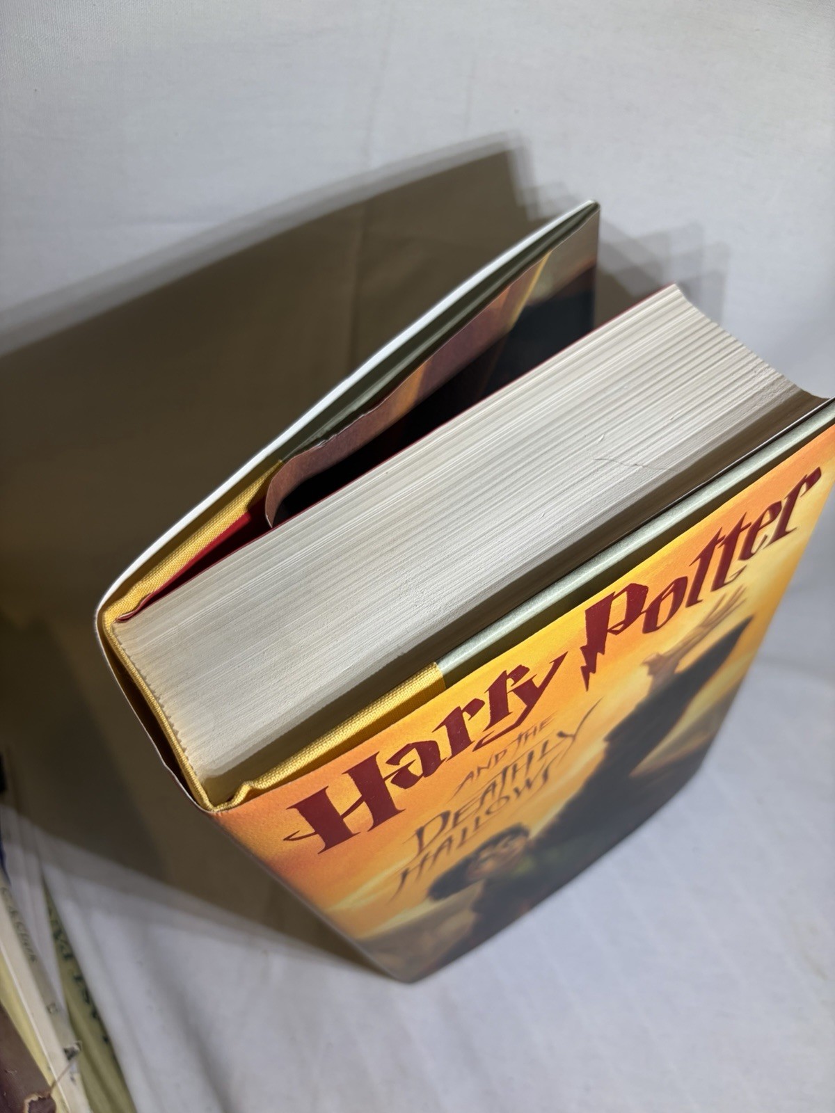 Harry Potter and the Deathly Hallows FIRST EDITION Binding Error Ends Page 759