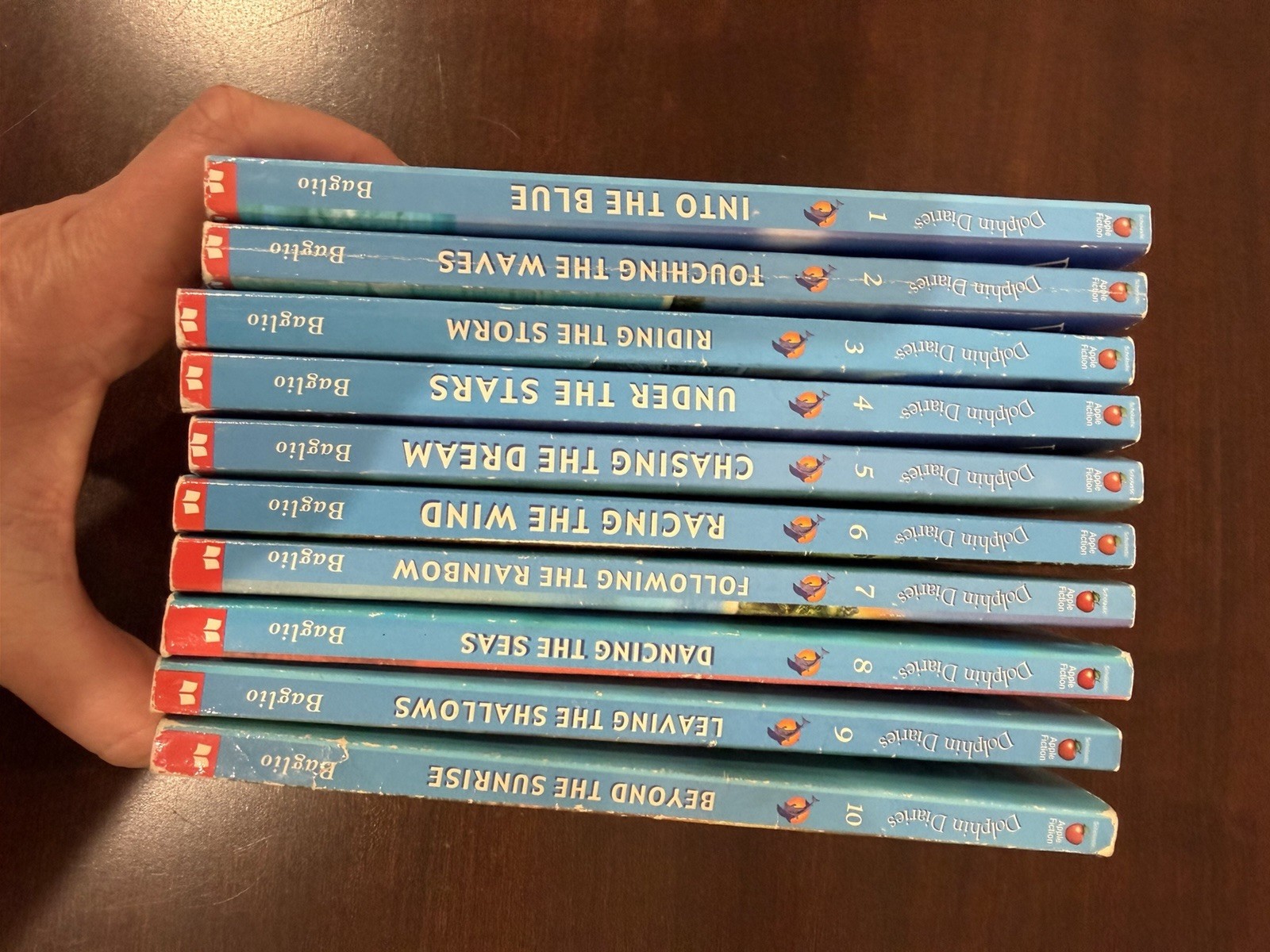 Dolphins Diaries Books: Full Set of Books #1-10. Very Good Condition Free Ship